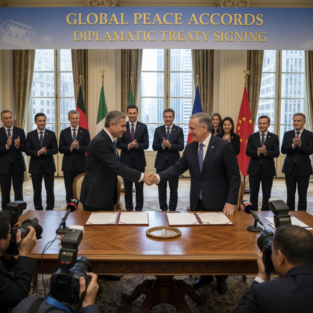 Diplomatic Breakthrough: Historic Peace Treaty Signed